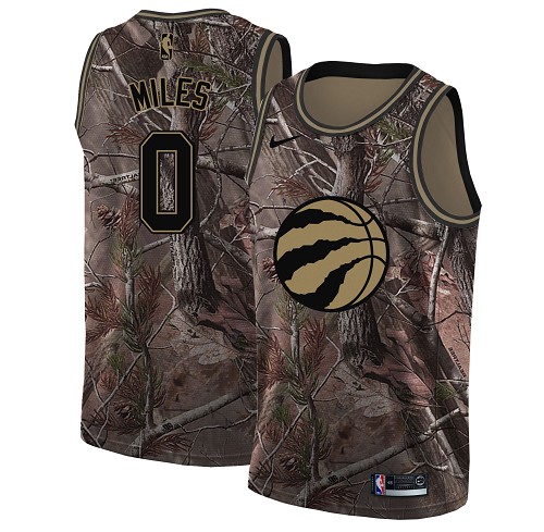 Nike Raptors #0 C.J. Miles Camo Youth NBA Swingman Realtree Collection Jersey