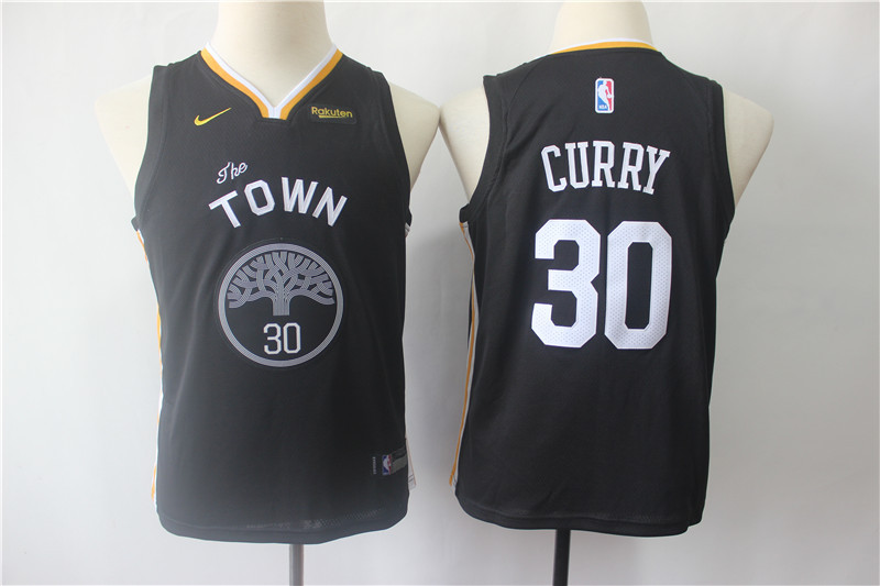 Youth Warriors 30 Stephen Curry Black Youth Statement Edition Nike Swingman Jersey Youth Warriors 30 Stephen Curry Black Youth Statement Edition Nike Swingman Jersey