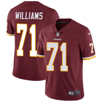 Nike Redskins #71 Trent Williams Burgundy Red Team Color Men's Stitched NFL Vapor Untouchable Limited Jersey Nike Redskins #71 Trent Williams Burgundy Red Team Color Men's Stitched NFL Vapor Untouchable Limited Jersey