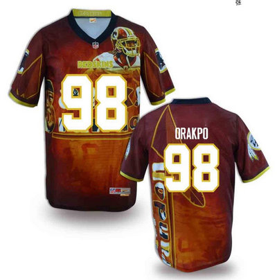 Washington Redskins#98 Orakpo Valuable elite jeryseys (2)