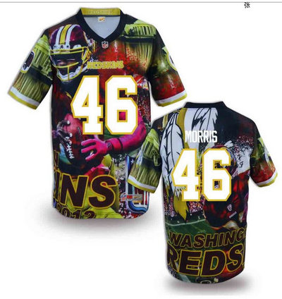 Washington Redskins#46 Morris Valuable elite jeryseys (2)