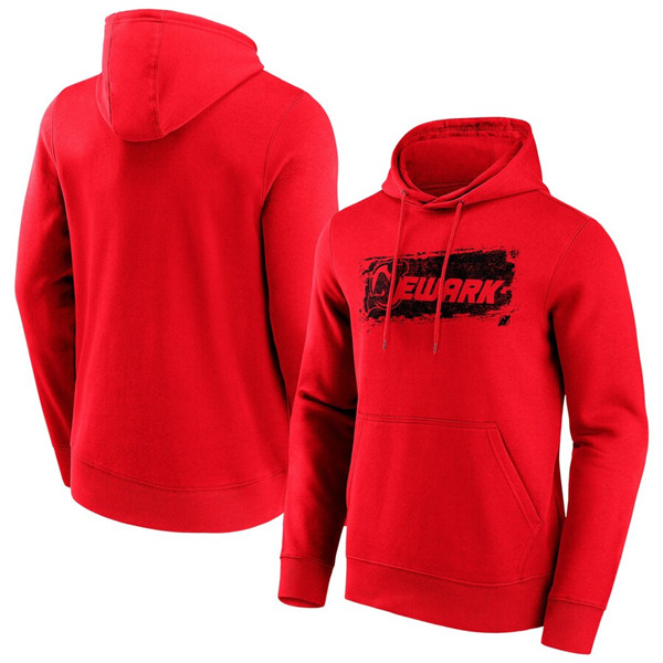 Men's New Jersey Devils Red Hometown Graphic HoodieS