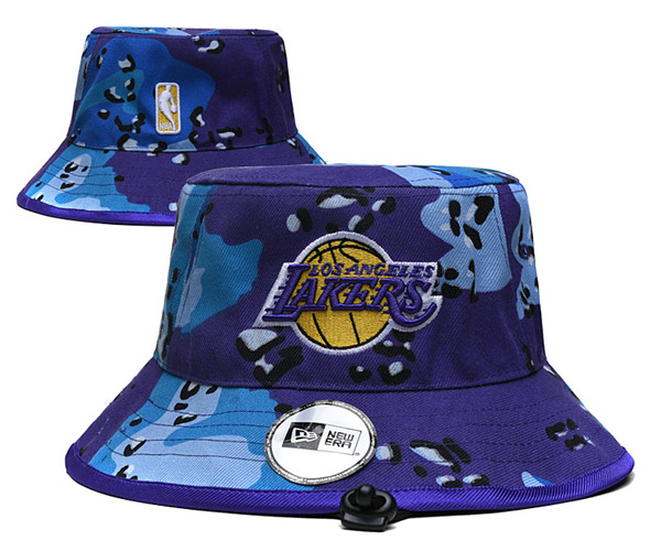 Los Angeles Lakers Stitched Bucket Hats 078