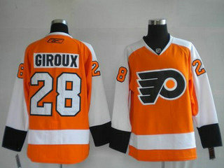 Youth kids NHL Jerseys Philadelphia Flyers 28 GIROUX Orange kids