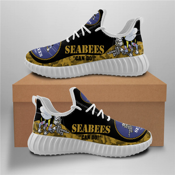 NCAA Seabees Mesh Knit Sneakers