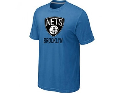 NBA cord net logo T-shirt light Blue