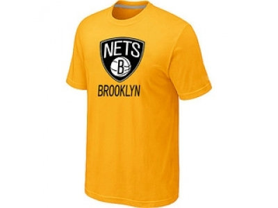 NBA cord net logo T-shirt Yellow