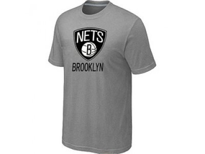 NBA cord net logo T-shirt L.Grey