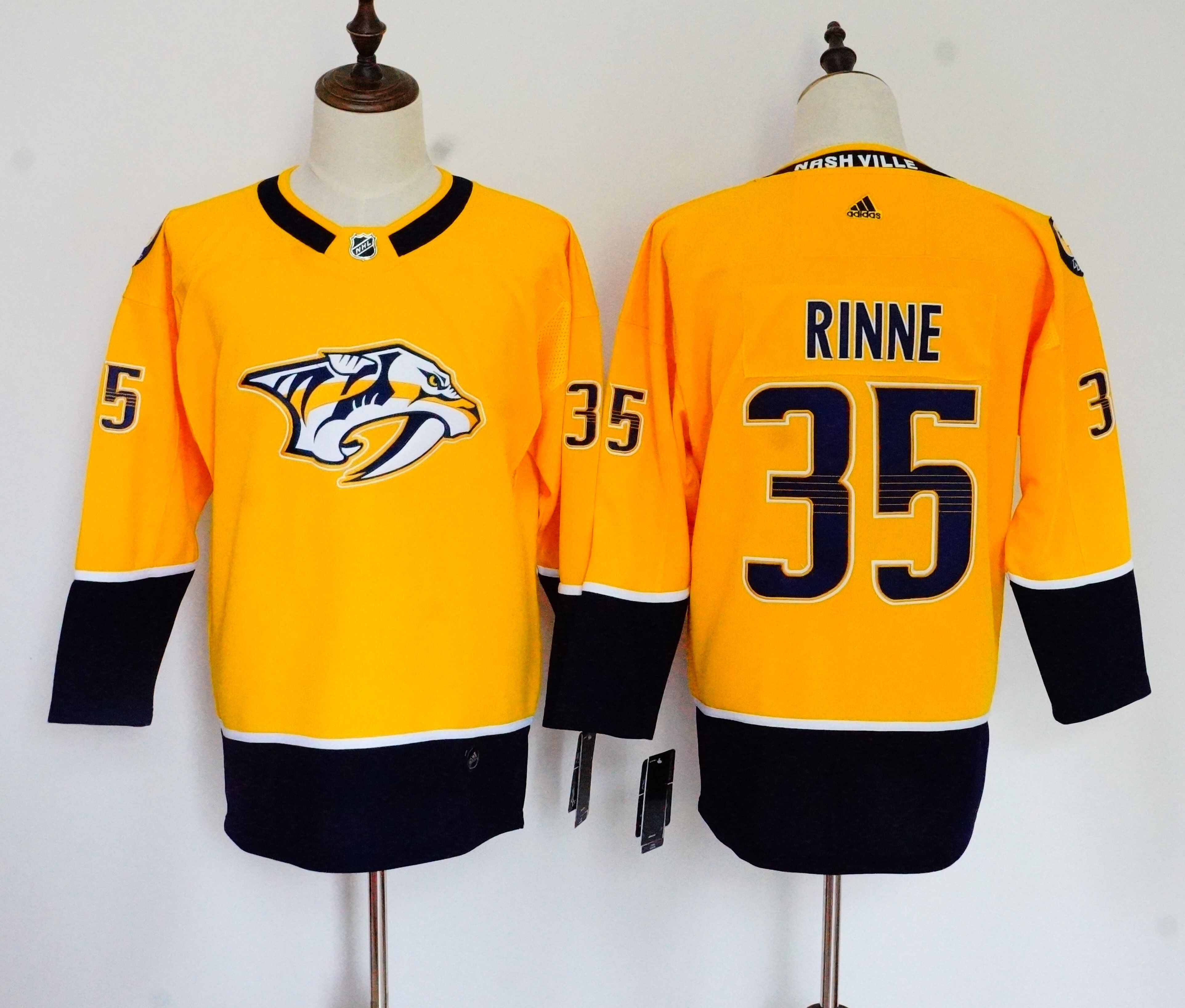 Women Adidas Predators #35 Viktor Arvidsson Yellow Home Authentic Drift Fashion Stitched NHL Jersey 1 Women Adidas Predators #35 Viktor Arvidsson Yellow Home Authentic Drift Fashion Stitched NHL Jersey 1