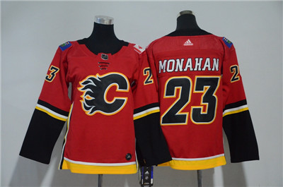 Adidas Flames #23 Sean Monahan Red Youth Jersey