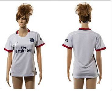 Women Paris Saint-Germain Blank Away Soccer Club Jersey