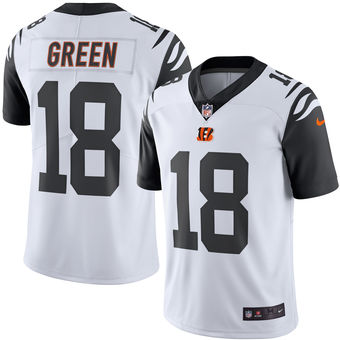 A.J. Green Cincinnati Bengals Nike Color Rush Limited Jersey - White