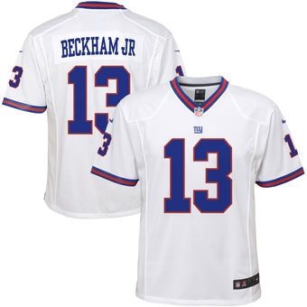 Odell Beckham Jr New York Giants Nike Youth Color Rush Game Jersey - White