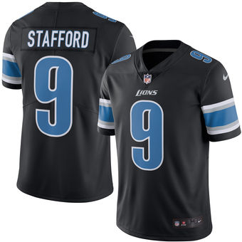 Matthew Stafford Detroit Lions Nike Color Rush Limited Jersey - Black