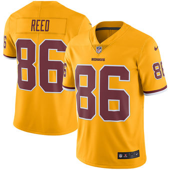 Jordan Reed Washington Redskins Nike Color Rush Limited Jersey - Gold