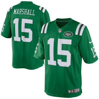 Brandon Marshall New York Jets Nike Color Rush Limited Jersey - Green