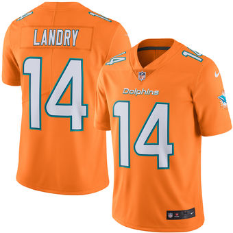 Jarvis Landry Miami Dolphins Nike Color Rush Limited Jersey - Orange