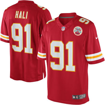 Tamba Hali Kansas City Chiefs Nike Team Color Limited Jersey - Red