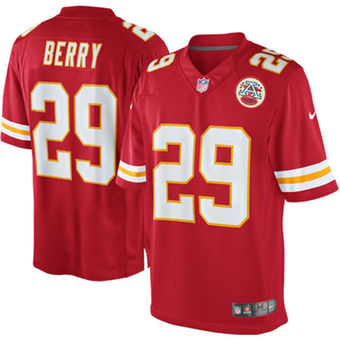 Eric Berry Kansas City Chiefs Nike Team Color Limited Jersey - Red