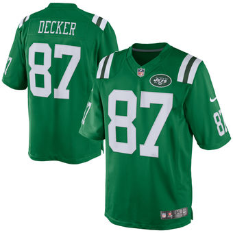 Eric Decker New York Jets Nike Color Rush Limited Jersey - Green