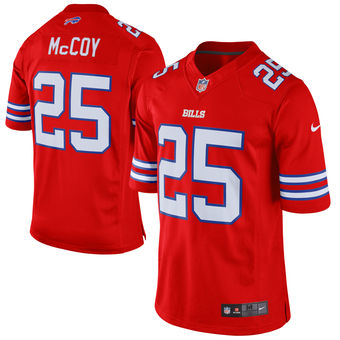 LeSean McCoy Buffalo Bills Nike Color Rush Limited Jersey - Red