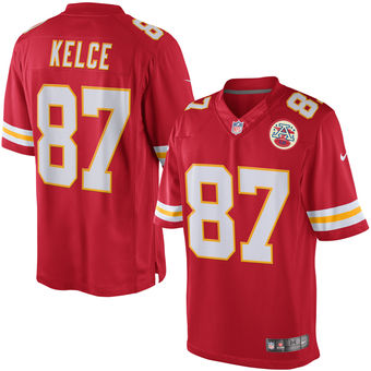 Travis Kelce Kansas City Chiefs Nike Limited Jersey - Red