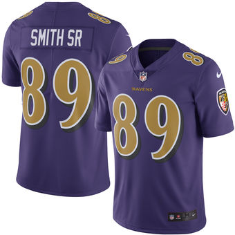 Baltimore Ravens Nike Color Rush Limited Jersey - Purple