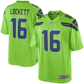 Seattle Seahawks Nike Color Rush Limited Jersey - Green