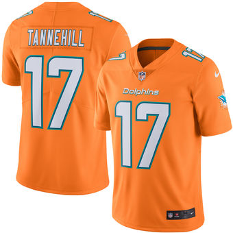 Miami Dolphins Nike Color Rush Limited Jersey - Orange
