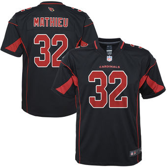 Tyrann Mathieu Arizona Cardinals Nike Youth Color Rush Game Jersey - Black
