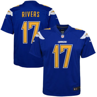 Philip Rivers San Diego Chargers Nike Youth Color Rush Game Jersey - Royal